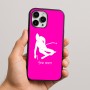 כיסוי בעיצוב אישי עם השם שלך לדגם - Apple iPhone 16 Pro Max בעיצוב סקי