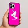 כיסוי בעיצוב אישי עם השם שלך לדגם - Apple iPhone 16 Pro Max בעיצוב סנובורדיסט