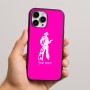 כיסוי בעיצוב אישי עם השם שלך לדגם - Apple iPhone 16 Pro Max בעיצוב קאובוי המערב הפרוע