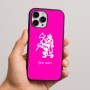 כיסוי בעיצוב אישי עם השם שלך לדגם - Apple iPhone 16 Pro Max בעיצוב אריה