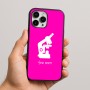 כיסוי בעיצוב אישי עם השם שלך לדגם - Apple iPhone 16 Pro Max בעיצוב מיקרוסקופ
