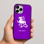 כיסוי בעיצוב אישי עם השם שלך לדגם - Apple iPhone 16 Pro Max בעיצוב דרקון
