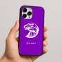 כיסוי בעיצוב אישי עם השם שלך לדגם - Apple iPhone 16 Pro Max בעיצוב ראש נשר
