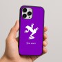 כיסוי בעיצוב אישי עם השם שלך לדגם - Apple iPhone 16 Pro Max בעיצוב צפרדע טרופית