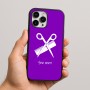 כיסוי בעיצוב אישי עם השם שלך לדגם - Apple iPhone 16 Pro Max בעיצוב מעצב שיער