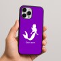 כיסוי בעיצוב אישי עם השם שלך לדגם - Apple iPhone 16 Pro Max בעיצוב בתולת ים - אישה