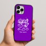 כיסוי בעיצוב אישי עם השם שלך לדגם - Apple iPhone 16 Pro Max בעיצוב מחזמר אנג'ל 2
