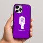 כיסוי בעיצוב אישי עם השם שלך לדגם - Apple iPhone 16 Pro Max בעיצוב מיקרופון