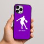 כיסוי בעיצוב אישי עם השם שלך לדגם - Apple iPhone 16 Pro Max בעיצוב שחקן כדורסל