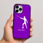 כיסוי בעיצוב אישי עם השם שלך לדגם - Apple iPhone 16 Pro Max בעיצוב לוחם סייף