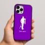 כיסוי בעיצוב אישי עם השם שלך לדגם - Apple iPhone 16 Pro Max בעיצוב פישמן