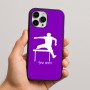 כיסוי בעיצוב אישי עם השם שלך לדגם - Apple iPhone 16 Pro Max בעיצוב קפיצת משוכות