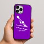 כיסוי בעיצוב אישי עם השם שלך לדגם - Apple iPhone 16 Pro Max בעיצוב קיאק אולימפי