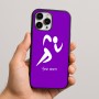 כיסוי בעיצוב אישי עם השם שלך לדגם - Apple iPhone 16 Pro Max בעיצוב רצים אולימפיים
