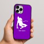 כיסוי בעיצוב אישי עם השם שלך לדגם - Apple iPhone 16 Pro Max בעיצוב סקי