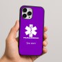 כיסוי בעיצוב אישי עם השם שלך לדגם - Apple iPhone 16 Pro Max בעיצוב חובש