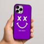 כיסוי בעיצוב אישי עם השם שלך לדגם - Apple iPhone 16 Pro Max בעיצוב סמיילי