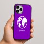 כיסוי בעיצוב אישי עם השם שלך לדגם - Apple iPhone 16 Pro Max בעיצוב עולם