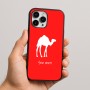 כיסוי בעיצוב אישי עם השם שלך לדגם - Apple iPhone 16 Pro Max בעיצוב גמל