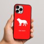 כיסוי בעיצוב אישי עם השם שלך לדגם - Apple iPhone 16 Pro Max בעיצוב כלב