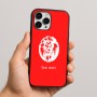 כיסוי בעיצוב אישי עם השם שלך לדגם - Apple iPhone 16 Pro Max בעיצוב פני אריה