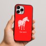 כיסוי בעיצוב אישי עם השם שלך לדגם - Apple iPhone 16 Pro Max בעיצוב זברה
