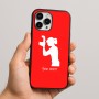 כיסוי בעיצוב אישי עם השם שלך לדגם - Apple iPhone 16 Pro Max בעיצוב צלמת - אישה