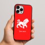 כיסוי בעיצוב אישי עם השם שלך לדגם - Apple iPhone 16 Pro Max בעיצוב מזלות - אריה