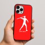 כיסוי בעיצוב אישי עם השם שלך לדגם - Apple iPhone 16 Pro Max בעיצוב זורק כידון