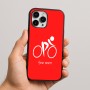 כיסוי בעיצוב אישי עם השם שלך לדגם - Apple iPhone 16 Pro Max בעיצוב אופניים אולימפיים