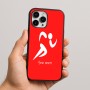 כיסוי בעיצוב אישי עם השם שלך לדגם - Apple iPhone 16 Pro Max בעיצוב רצים אולימפיים