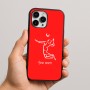כיסוי בעיצוב אישי עם השם שלך לדגם - Apple iPhone 16 Pro Max בעיצוב שחקן כדורעף