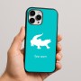 כיסוי בעיצוב אישי עם השם שלך לדגם - Apple iPhone 16 Pro Max בעיצוב תנין