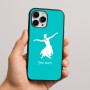 כיסוי בעיצוב אישי עם השם שלך לדגם - Apple iPhone 16 Pro Max בעיצוב בלרינה
