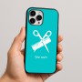 כיסוי בעיצוב אישי עם השם שלך לדגם - Apple iPhone 16 Pro Max בעיצוב מעצב שיער