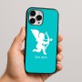 כיסוי בעיצוב אישי עם השם שלך לדגם - Apple iPhone 16 Pro Max בעיצוב קופידון