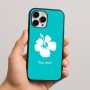 כיסוי בעיצוב אישי עם השם שלך לדגם - Apple iPhone 16 Pro Max בעיצוב פרח היביסקוס
