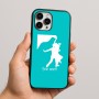 כיסוי בעיצוב אישי עם השם שלך לדגם - Apple iPhone 16 Pro Max בעיצוב אישה רוקדת עם גבר
