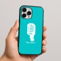 כיסוי בעיצוב אישי עם השם שלך לדגם - Apple iPhone 16 Pro Max בעיצוב מיקרופון
