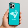 כיסוי בעיצוב אישי עם השם שלך לדגם - Apple iPhone 16 Pro Max בעיצוב רוכב טרקטורונים