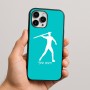 כיסוי בעיצוב אישי עם השם שלך לדגם - Apple iPhone 16 Pro Max בעיצוב זורק כידון