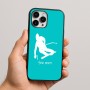 כיסוי בעיצוב אישי עם השם שלך לדגם - Apple iPhone 16 Pro Max בעיצוב סקי