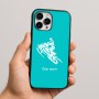 כיסוי בעיצוב אישי עם השם שלך לדגם - Apple iPhone 16 Pro Max בעיצוב אופנוע שלג