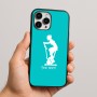 כיסוי בעיצוב אישי עם השם שלך לדגם - Apple iPhone 16 Pro Max בעיצוב אימון ספינינג - אישה