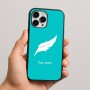 כיסוי בעיצוב אישי עם השם שלך לדגם - Apple iPhone 16 Pro Max בעיצוב נוצת נוצה