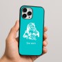 כיסוי בעיצוב אישי עם השם שלך לדגם - Apple iPhone 16 Pro Max בעיצוב סנטה קלאוס