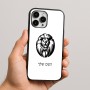 כיסוי בעיצוב אישי עם השם שלך לדגם - Apple iPhone 16 Pro Max בעיצוב פני אריה