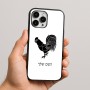 כיסוי בעיצוב אישי עם השם שלך לדגם - Apple iPhone 16 Pro Max בעיצוב תרנגול