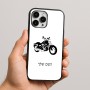 כיסוי בעיצוב אישי עם השם שלך לדגם - Apple iPhone 16 Pro Max בעיצוב הארלי-דיווידסון