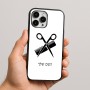 כיסוי בעיצוב אישי עם השם שלך לדגם - Apple iPhone 16 Pro Max בעיצוב מעצב שיער